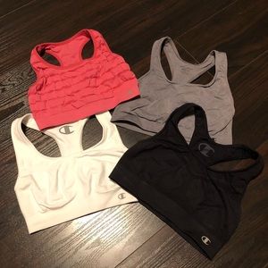 Champion Sports Bras. All 4 for $15